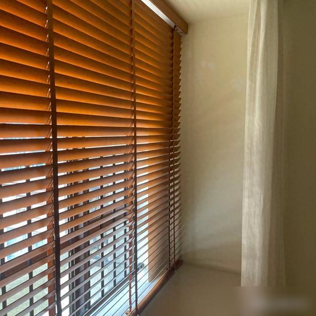 谁懂啊！现在年轻人阳台都不装传统窗帘了！洗窗帘要爬梯子拆挂钩，两小时累到腰酸；三