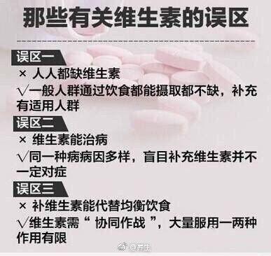 【冬季养生健康生活】你了解有关维生素的误区吗