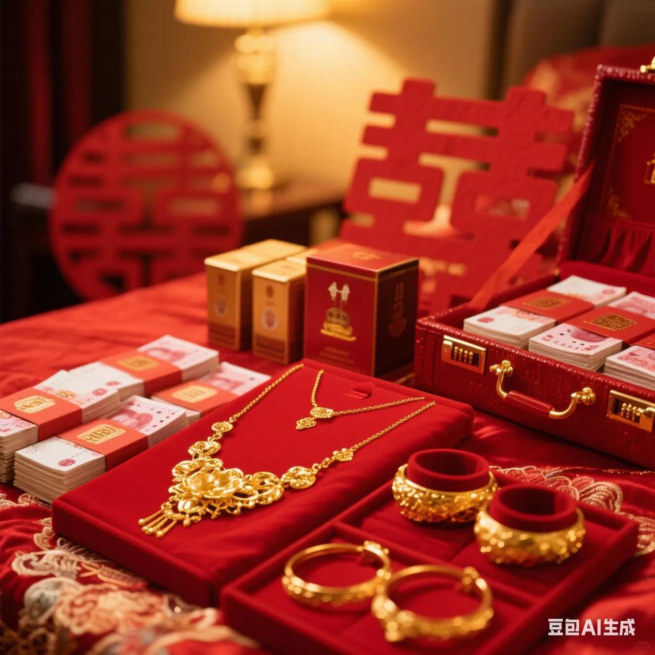 男人不愿意给彩礼就是不爱你，那父母不给嫁妆也是不爱你！“我父母含辛茹苦把我养