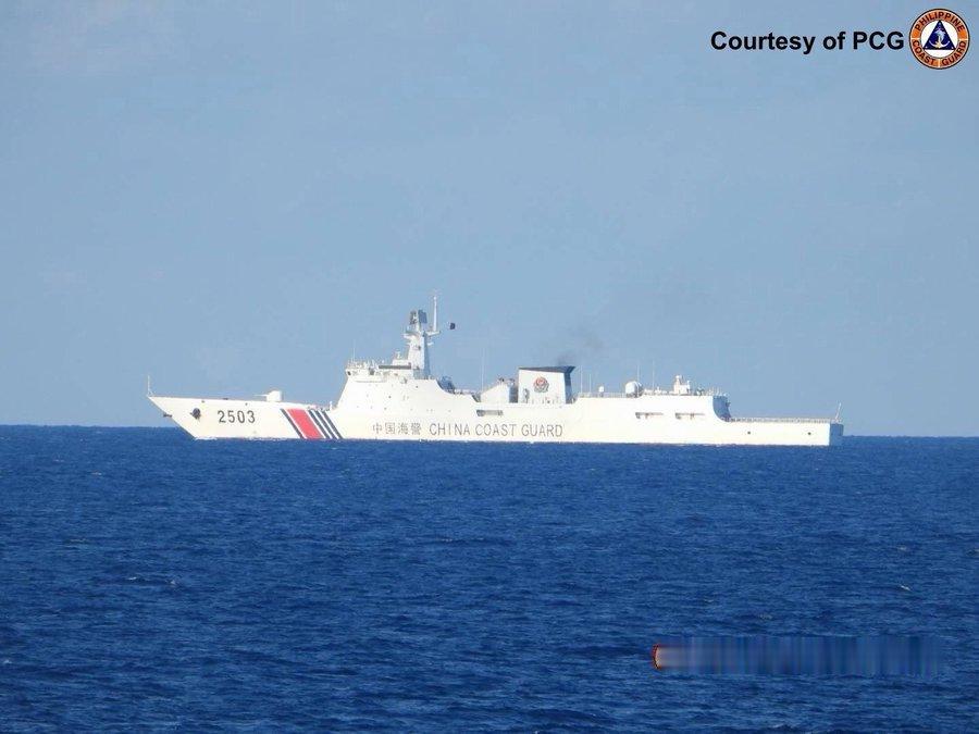 中国讨论巴丹群岛主权后，中菲海警船在群岛附近角力，台湾当局也凑热闹。10月3