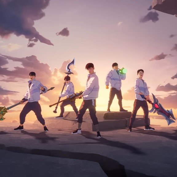 登神！突然发现S13主题曲MV中所有登场选手均已夺冠：Faker：S3、S5、S