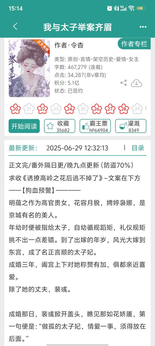 端庄贵女vs高冷太子