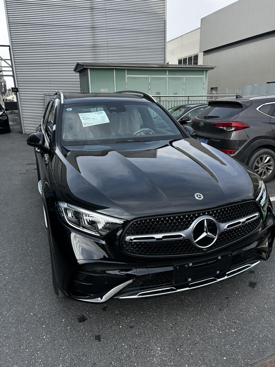 奔驰GLC300L动感提车