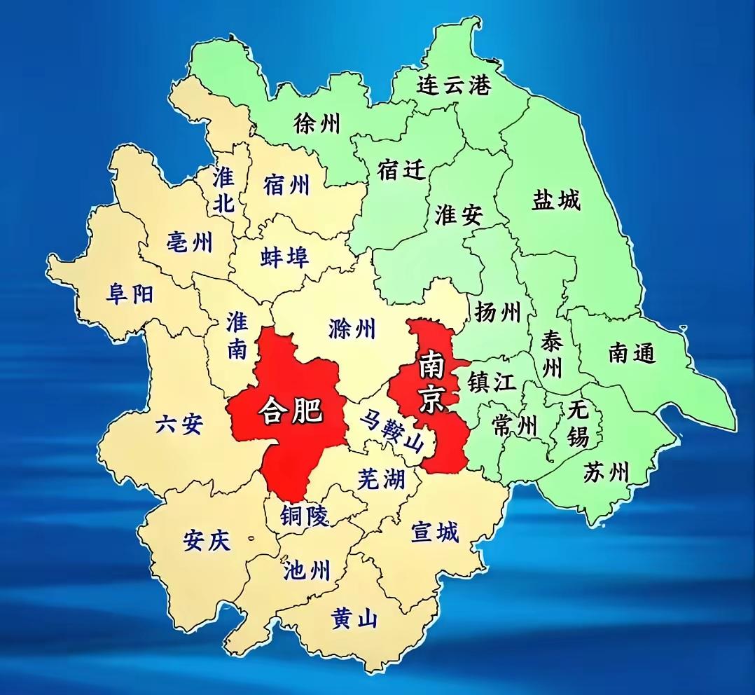 未来安徽实力最强的城市并非合肥，而是马鞍山。它地处合肥与南京之间，如今马鞍山已开