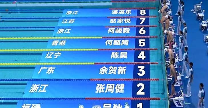 全运会游泳金牌榜单出炉，浙江依旧领跑。不过新变化也在悄然发生，2025年全运