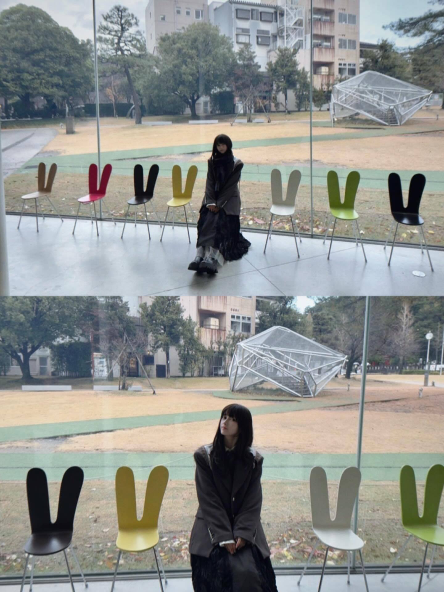 池田瑛紗「お気に入りのジャケットで1日旅行。おかあさんへ、朝から寝坊して迷惑かけ