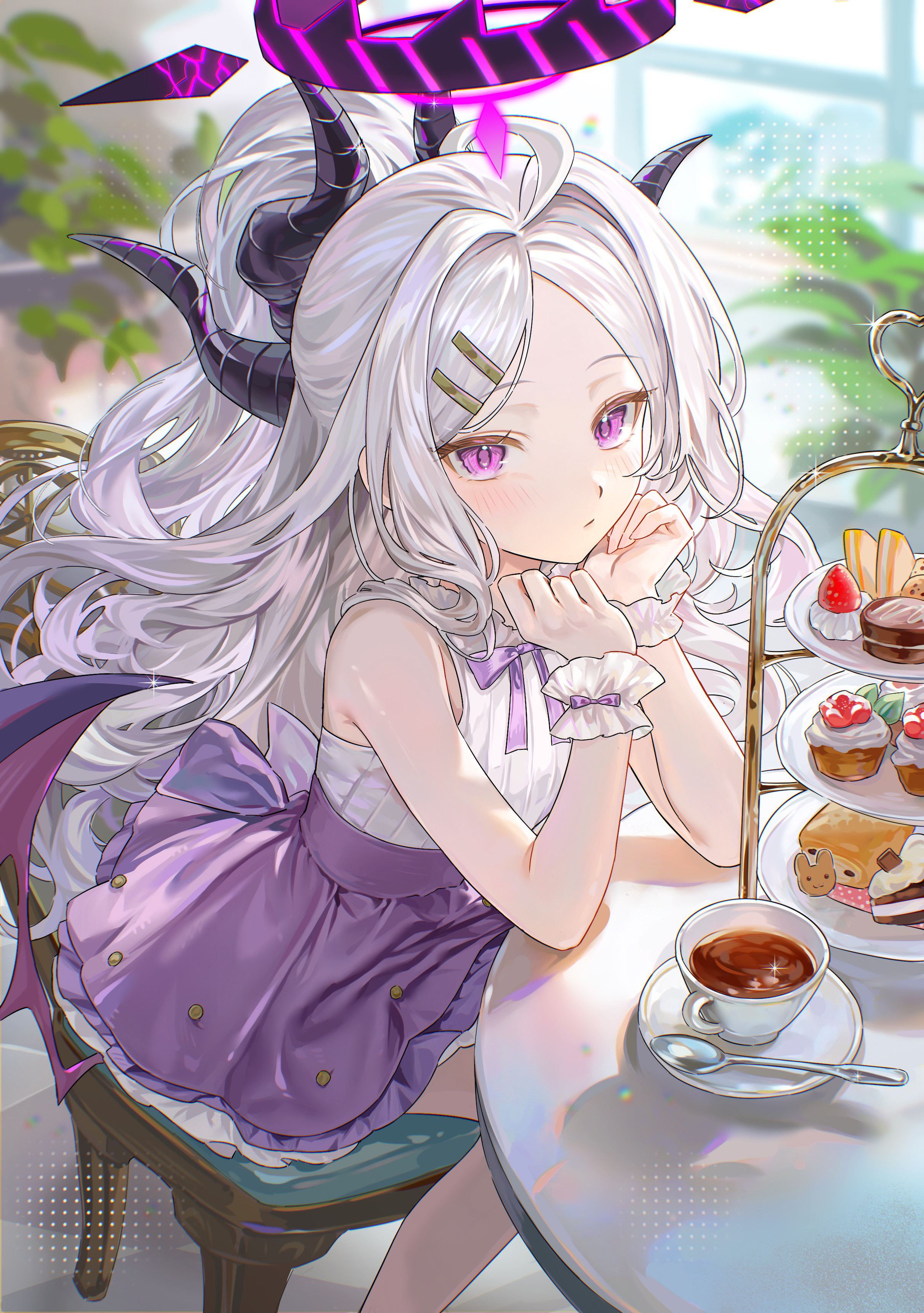 动漫空崎日奈·画师：ARiKo
