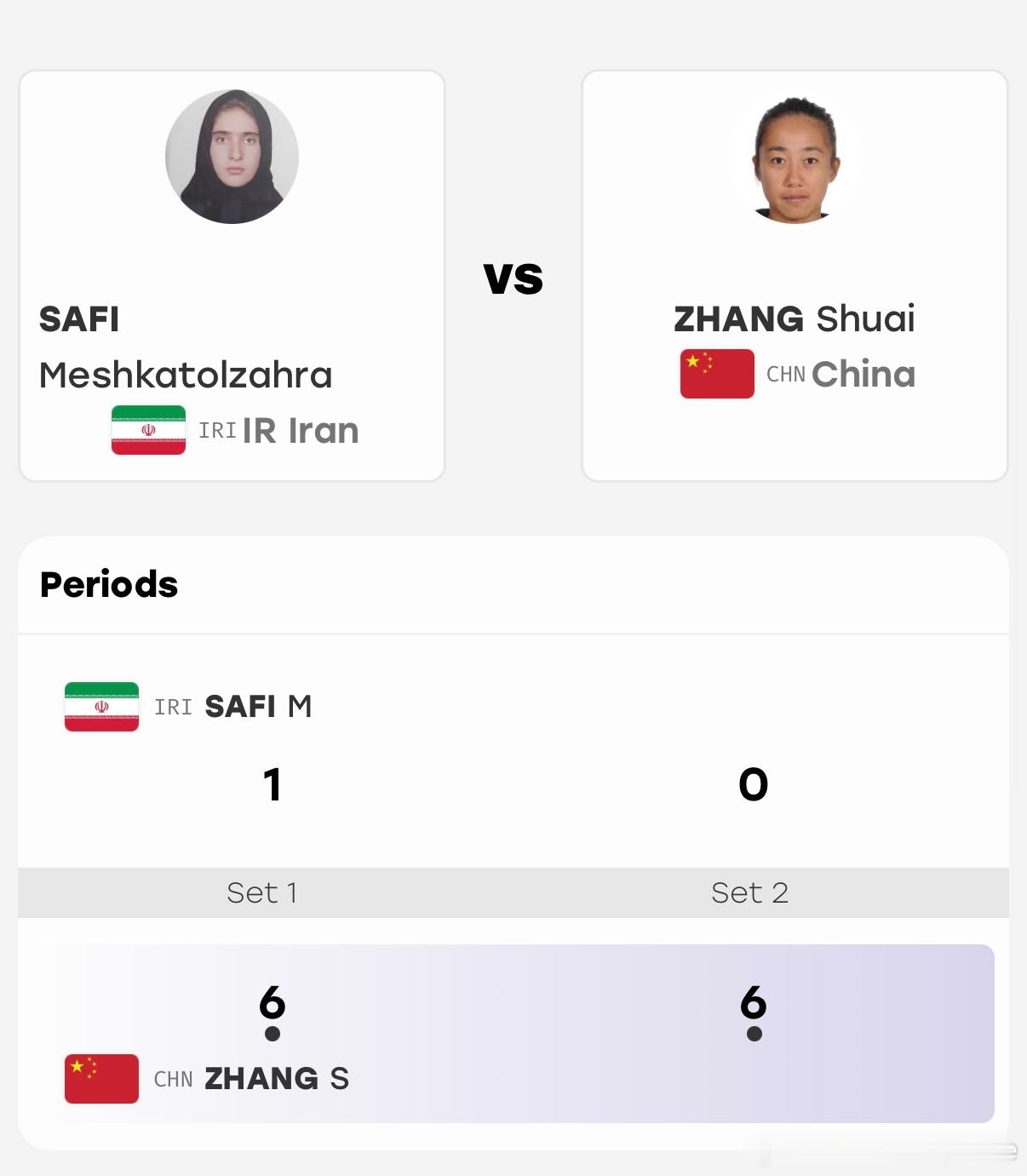 2026亚运会亚运会网球女单第二轮🇨🇳张帅6-0/6-1🇮🇷Meshk