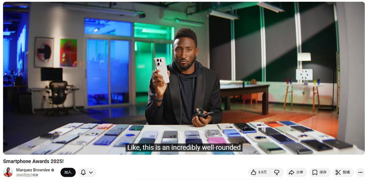 OPPOFindX9Pro也是火到国外了，被YouTube顶级科技博主