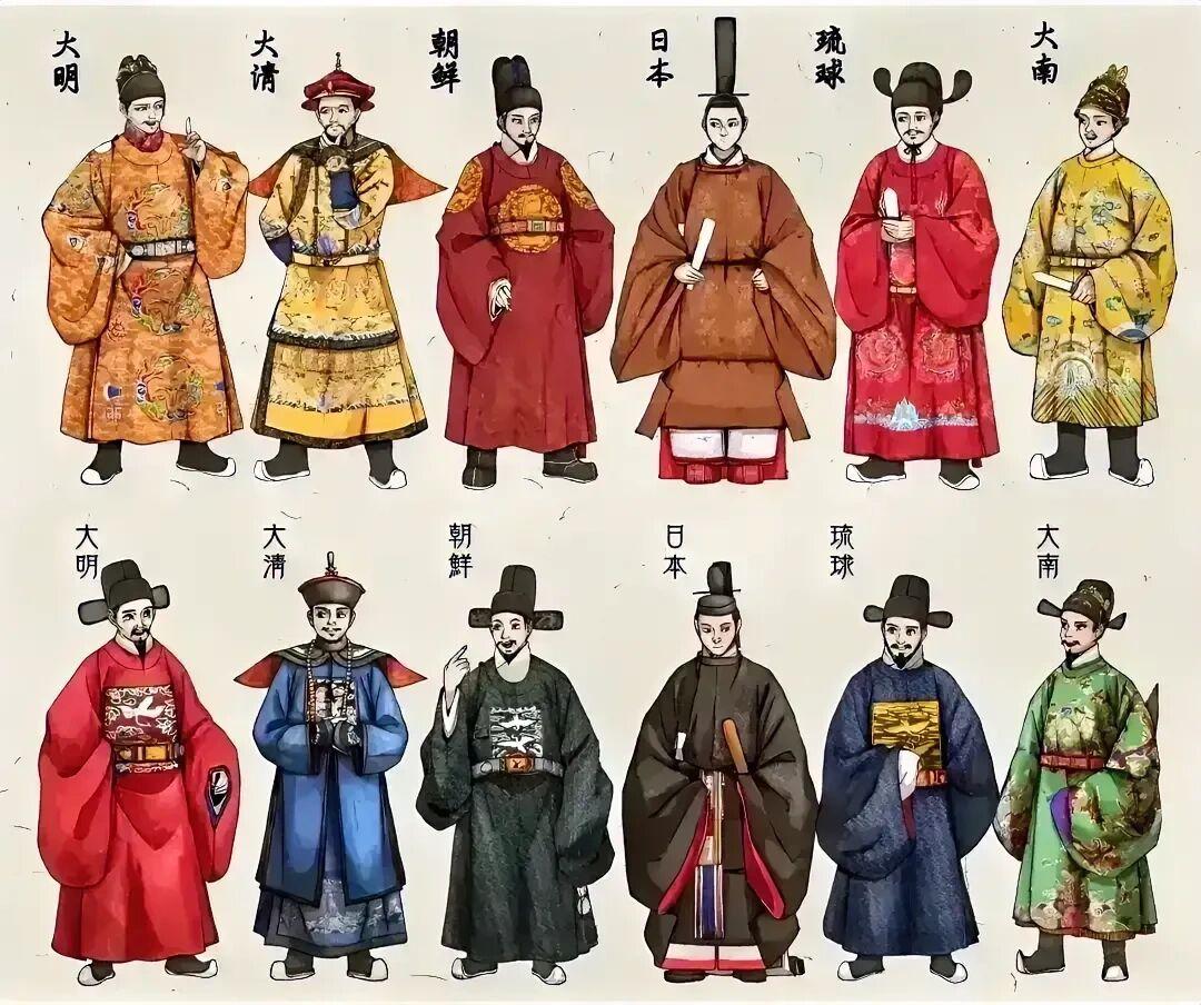 有网友称，日本、朝鲜、韩国、越南这些国家和中国同属黄种人且长相相似，就猜测他们是