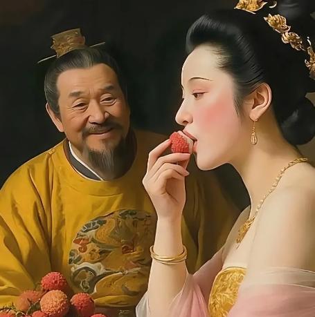 贵妃不愧是贵妃，果真是无上尊荣，这事放到今天简直不敢想，杨贵妃吃个荔枝能搞出这么
