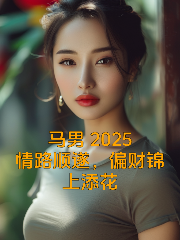 马男2025：情路顺遂，偏财锦上添花