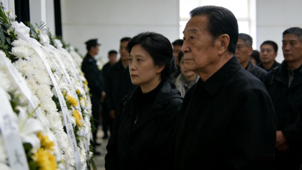 破防！廖京生黑衣现身何晴追悼会，20年乌龙绯闻终落幕，这才是内娱清流12月