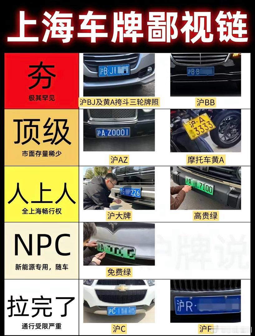 华东车讯沪B车牌的车，肯定都是豪车吧，发出来让我涨涨见识吧。