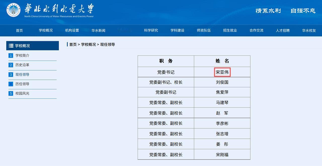 没有任前公示，华北水利水电大学新书记火速到任，来自河南科技学院！华北水利水电