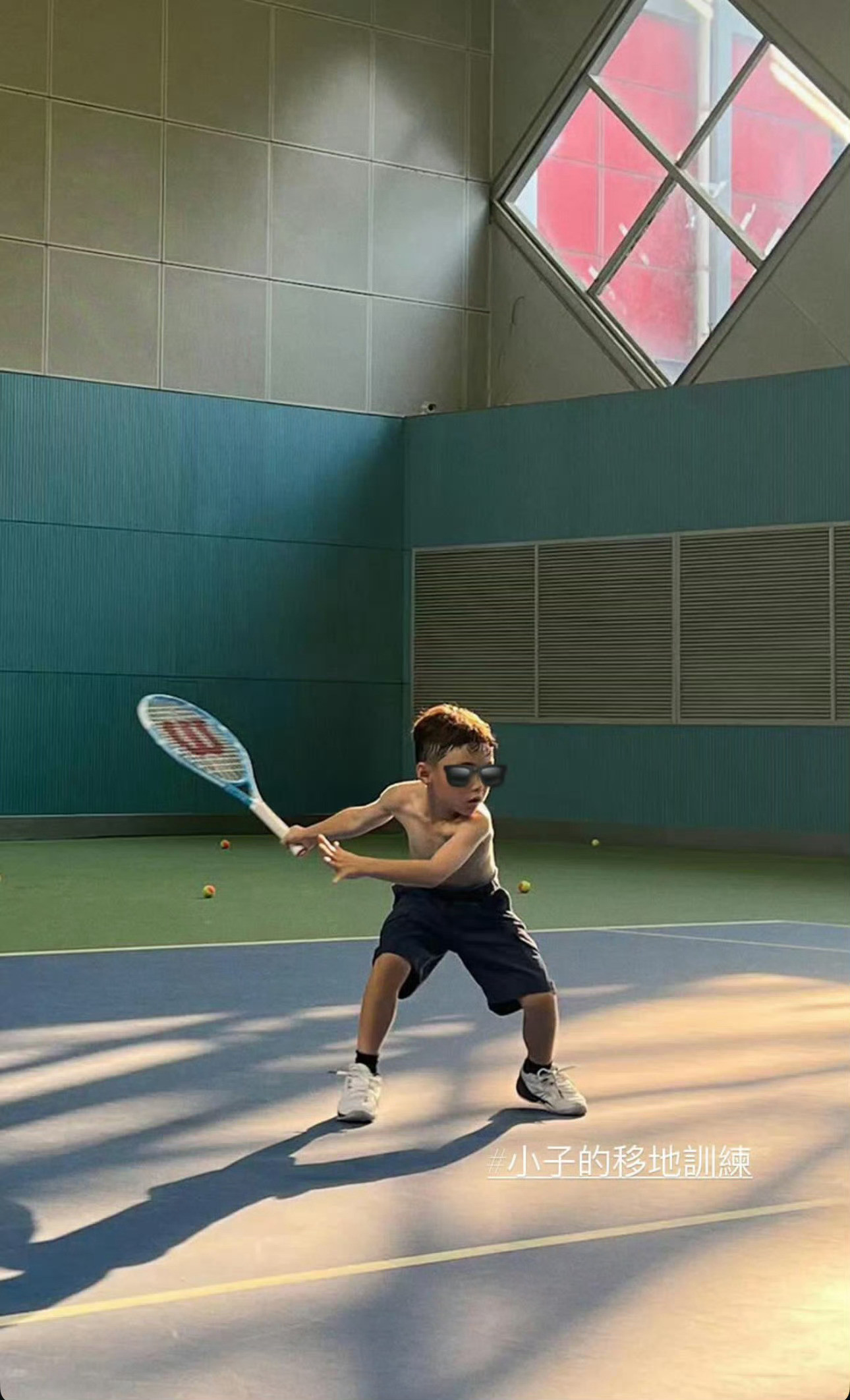 儿子日后必成大器！