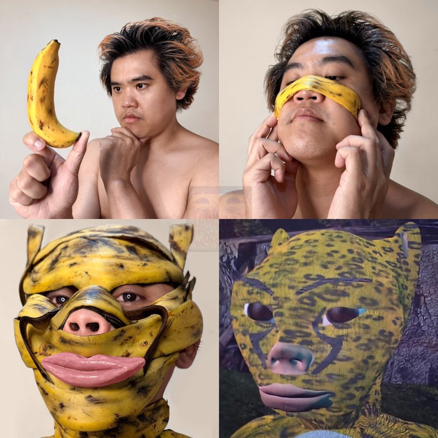 泰国廉价cos小哥，又对《牛来》出手了……[笑着哭]viaXLowcostcosplay​​​
