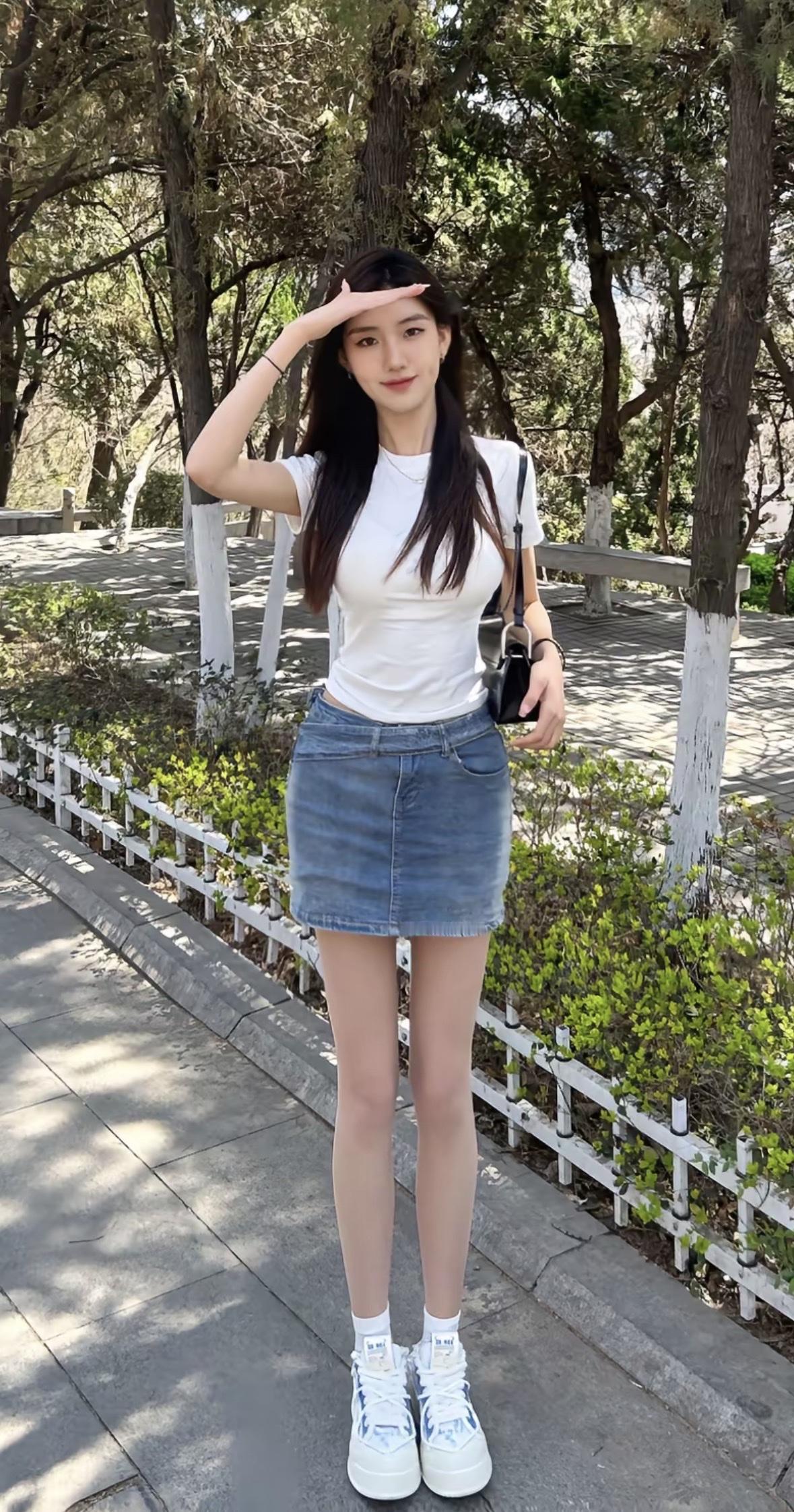 笔直大长腿nv修长腿美女