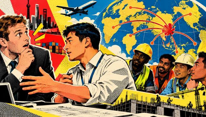 一位英国项目经理在海外平台发文告白，一夜爆火。他来中国出差开会，原本准备好靠翻译