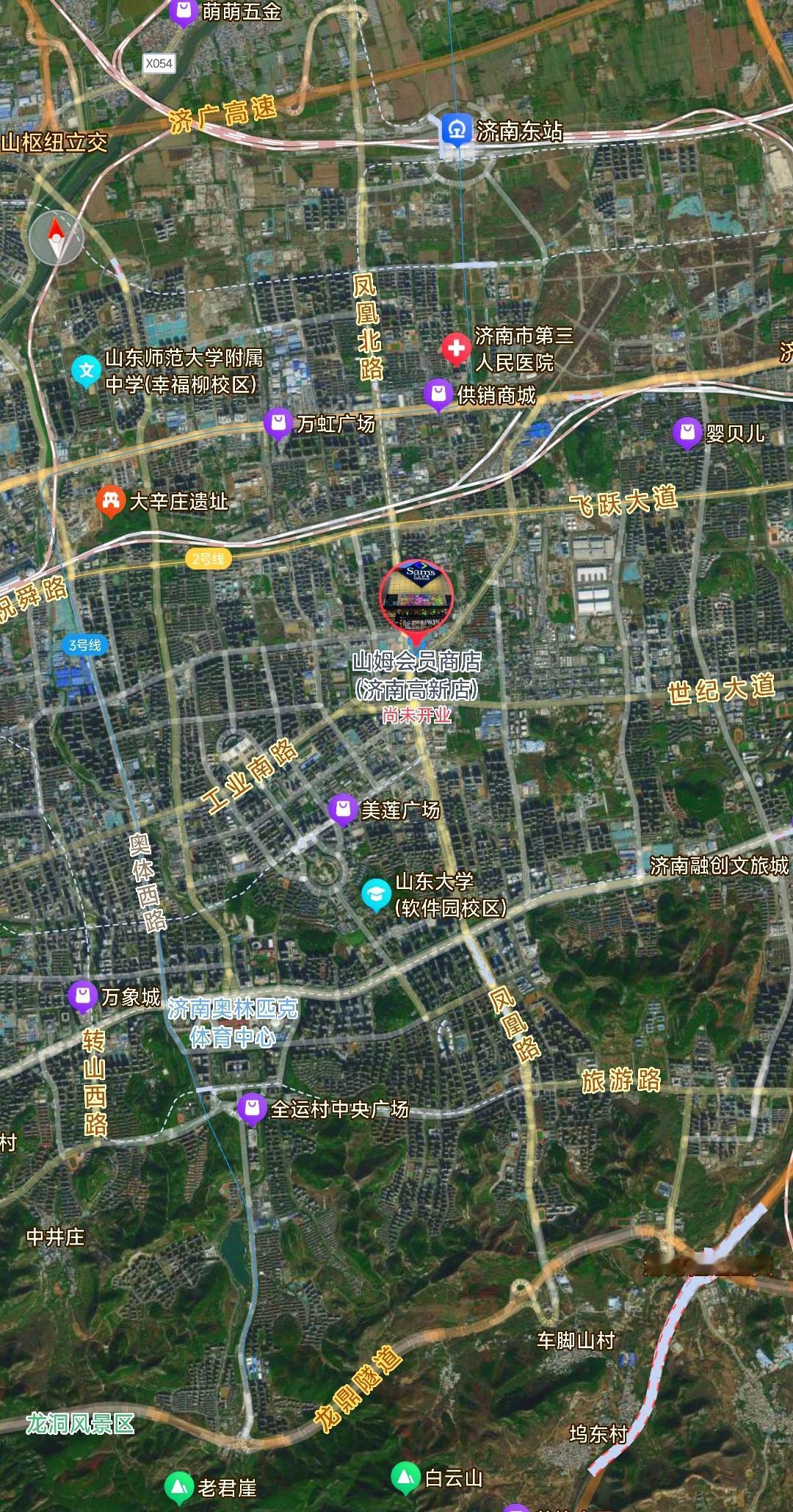 细心的朋友会发现济南市山姆会员店装修工作基本快完成了，预计2026年初就能开业，