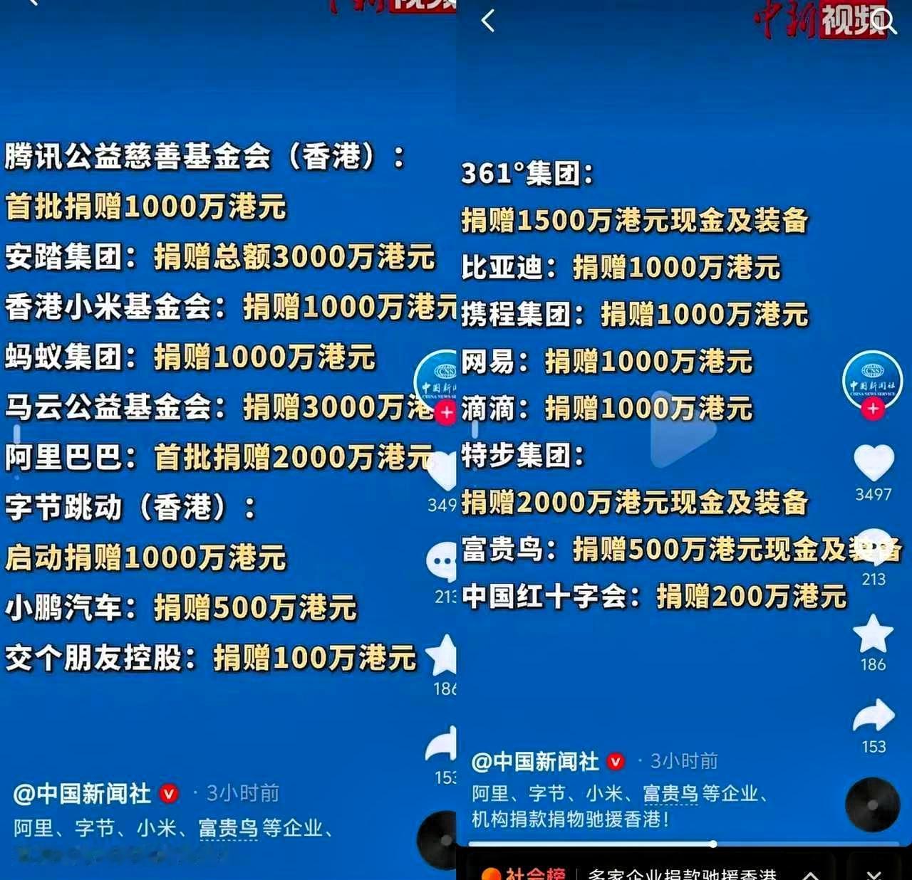 这次香港火灾，马云捐款我理解，霍震霆捐款我也理解，而更让人印象深刻的，是