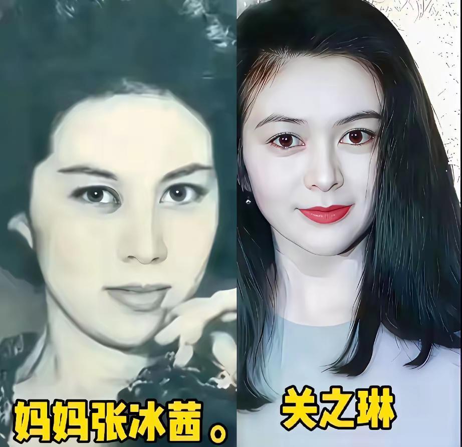 港圈美人的妈妈们颜值太绝😯四位女神的母亲各有风采！关之琳的母亲明艳惊
