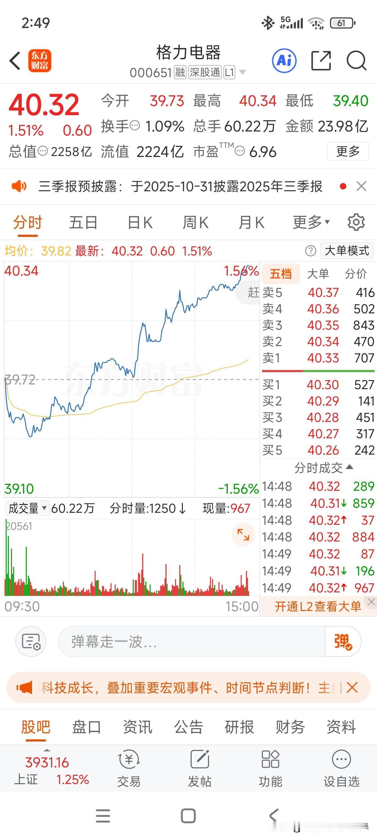 9月份整整被按在地上摩擦了一整个月，周线7连阴一根也没错过[捂脸哭]！十月至少来