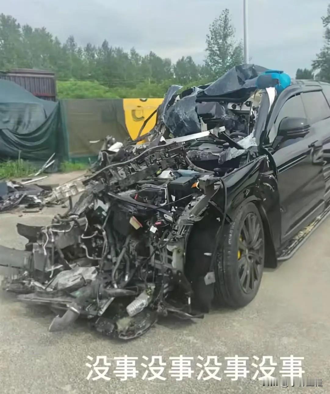 果然，安全才是最大的豪华！腾势N9不愧是安全碰撞大满贯车型！下图这辆腾势N9