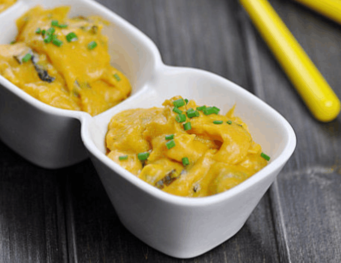 清真菜里的这道炒素蟹黄, 可以加入宝宝辅食菜谱