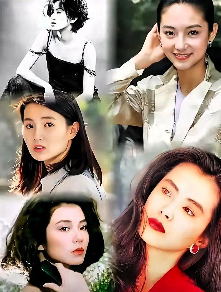 别吹香港女星了，时代滤镜而已。不信你去看看当年的烂片。林青霞没演过配角、张曼