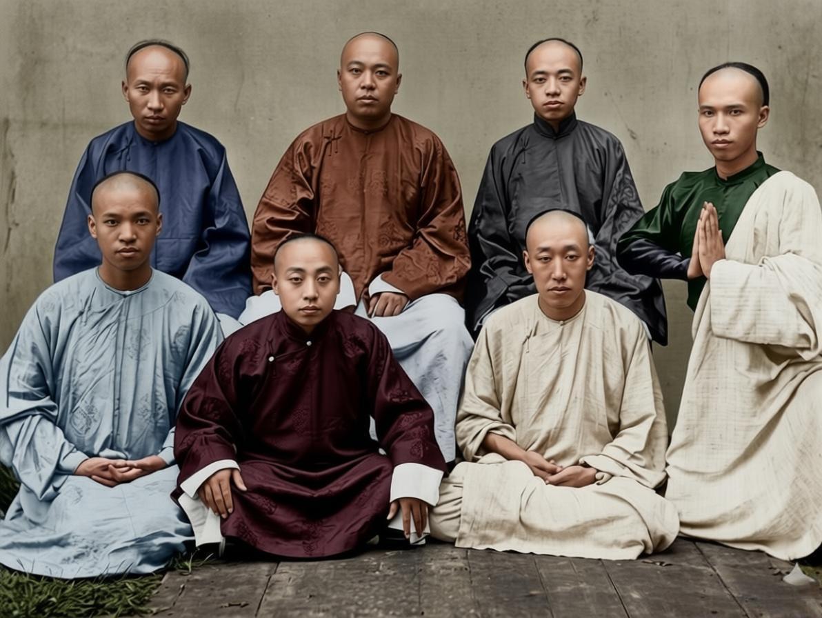 1896年秋，上海，7个怀揣救亡理想的晚清青年，凑在一起拍下了这张合影，后人称之