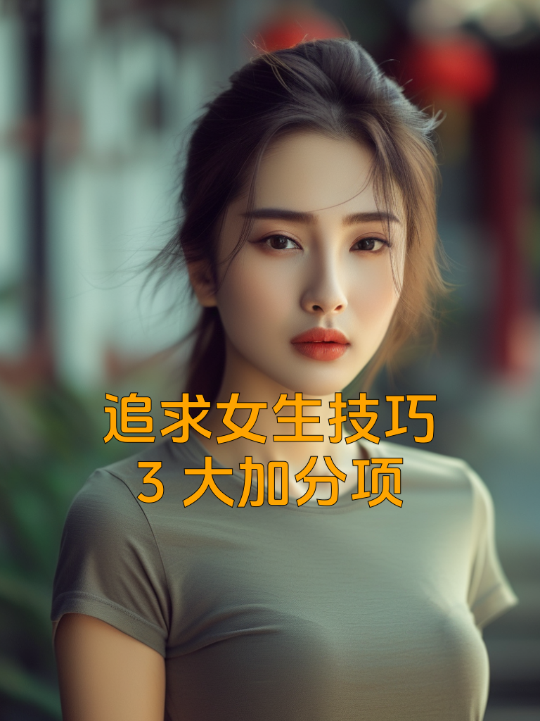 追求女生技巧：3大加分项