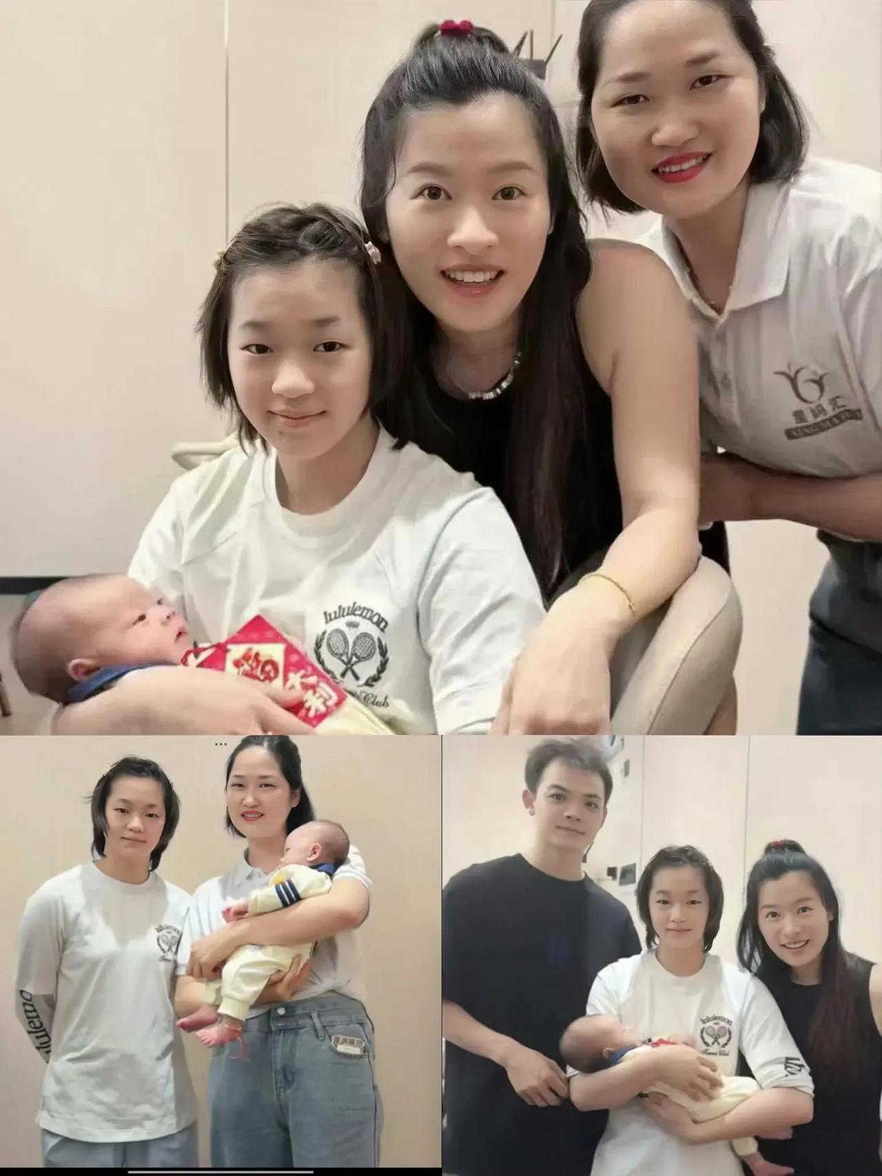 7月28日，全红婵现身师兄彭健烽的家庭满月家宴啦！眼尖的小伙伴发现没，全红