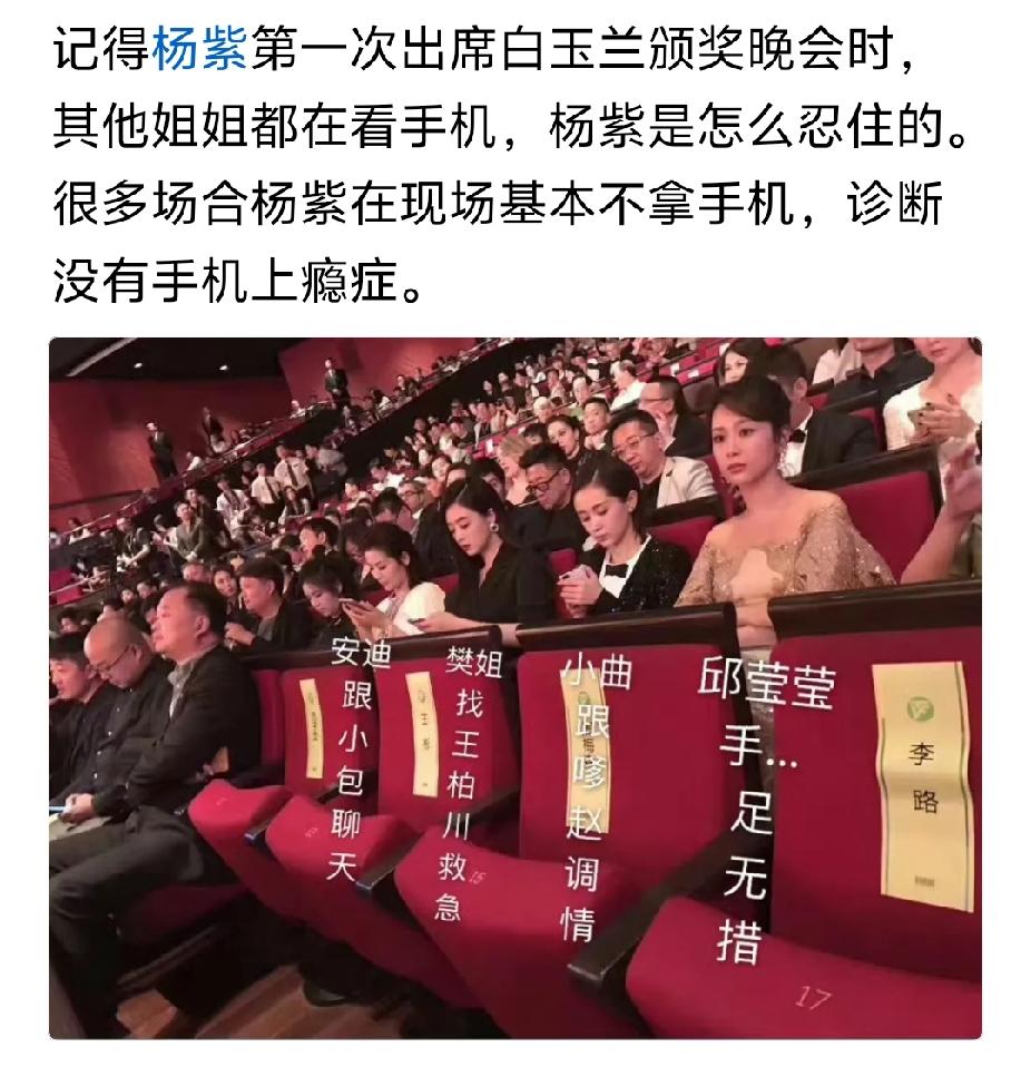 杨紫就是三观正的领导型人才！不信多年后看结果……！