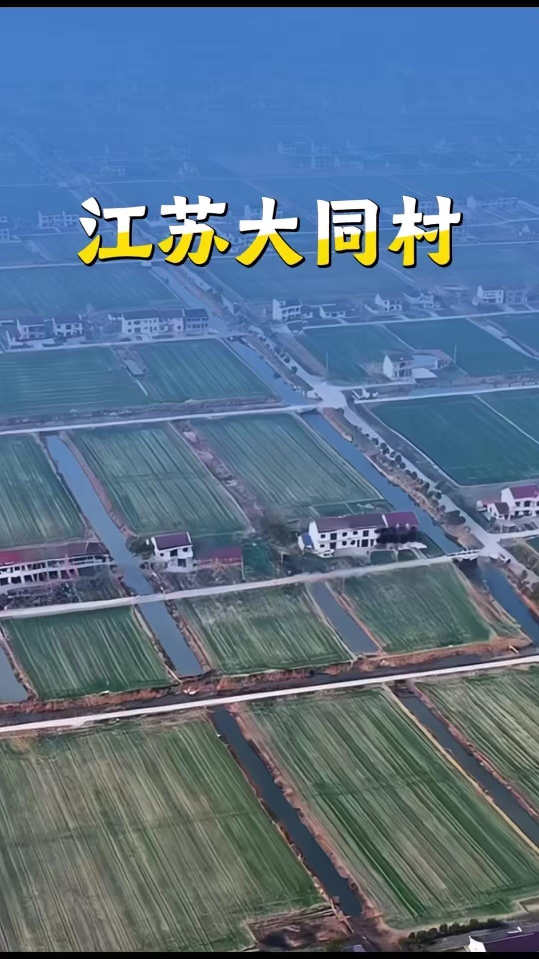 🌾南方人初见的农村，竟如此令人震撼！几十公里内没有高楼，不见山峦，只有望不到