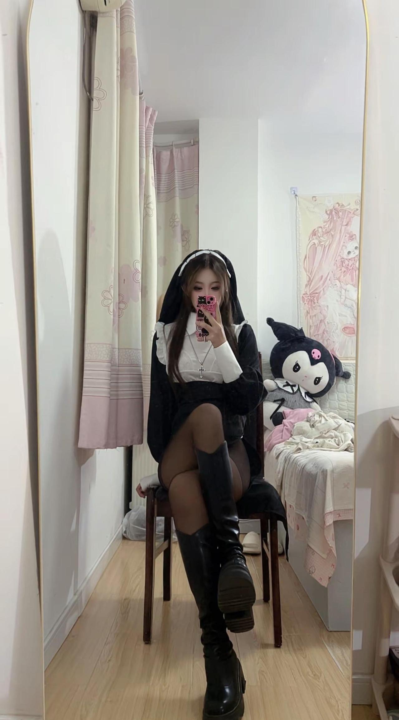该叫什么ootd穿搭靴子搭配
