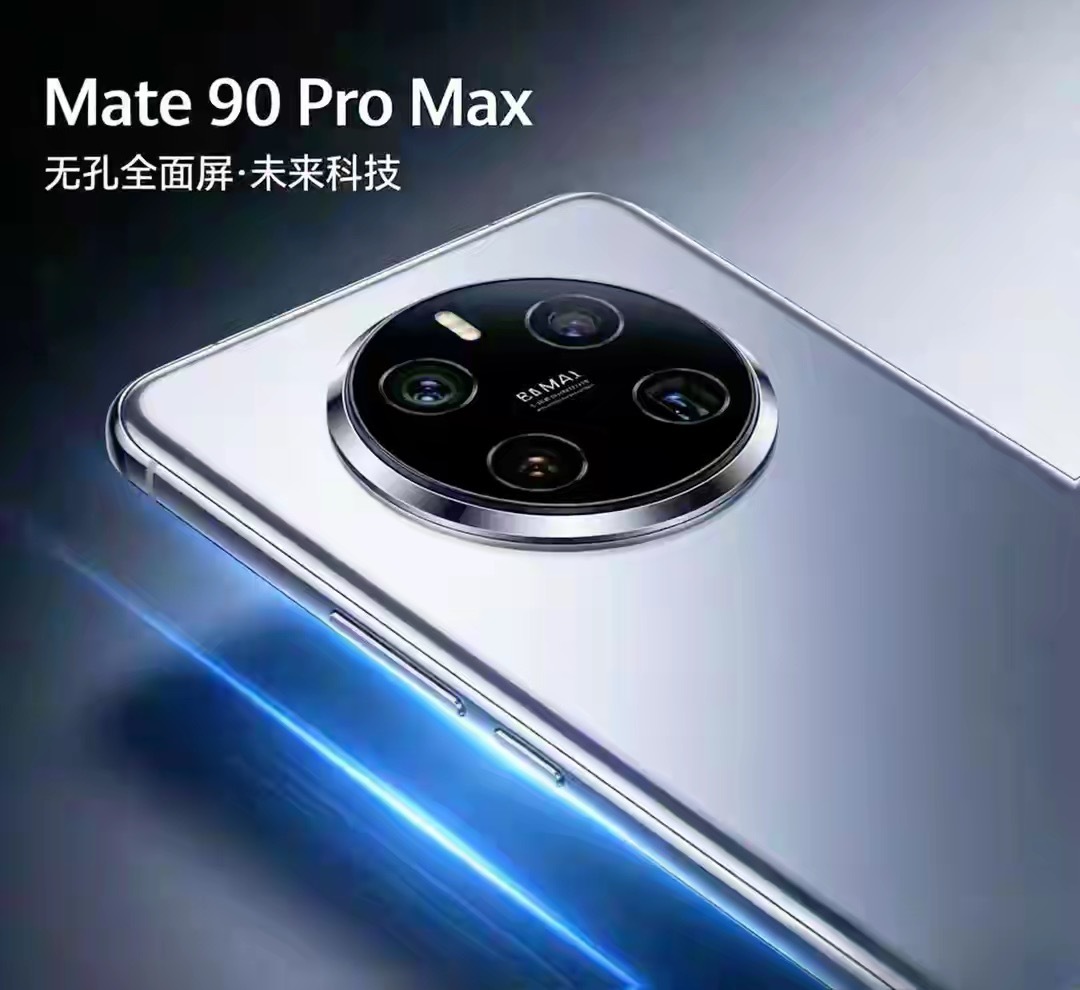 华为Mate90从2023年立项到2026年定型，三年磨一剑，把屏下3D结构光