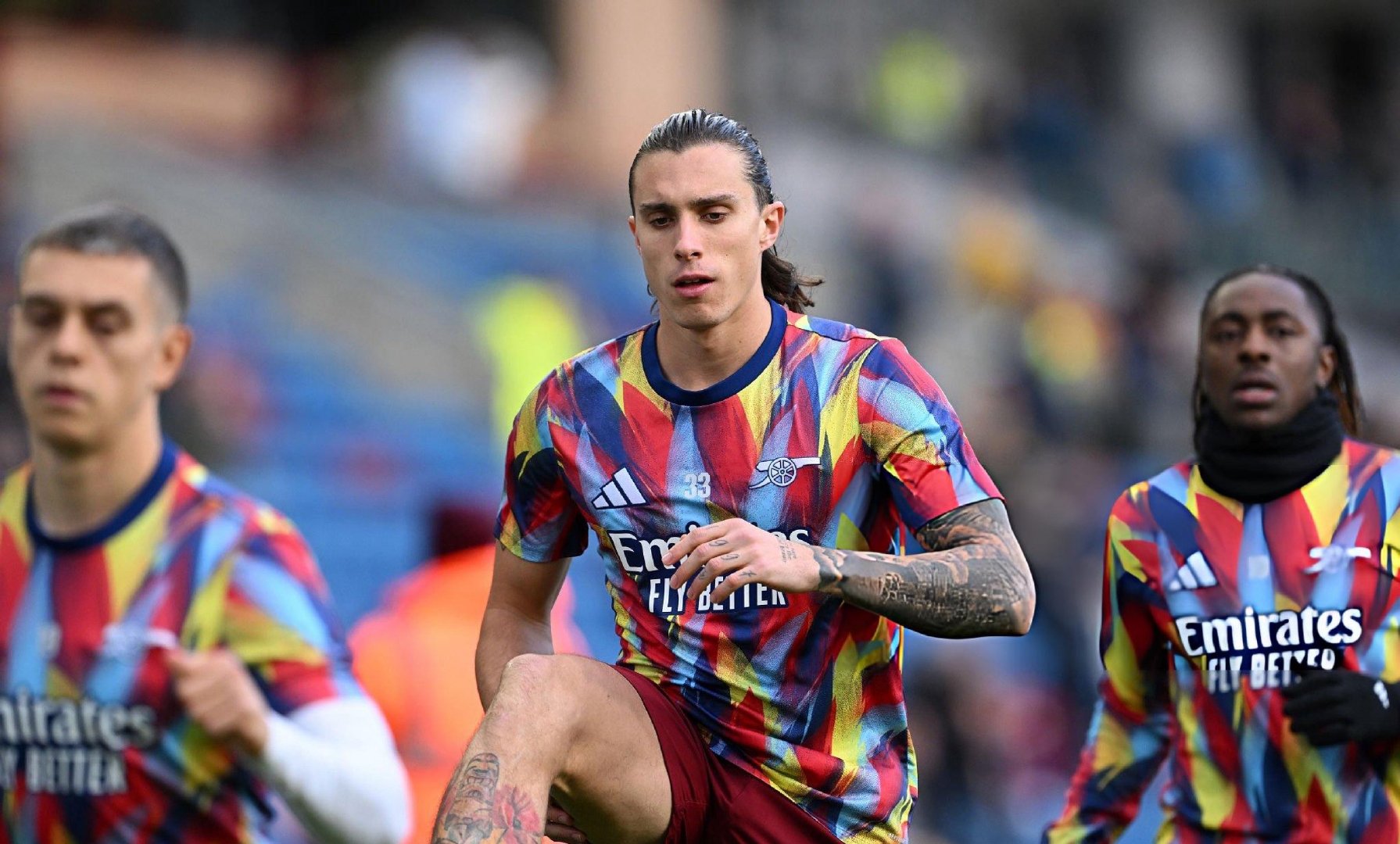 阿尔特塔谈卡拉菲奥里：“他表现非常稳定，多次交出关键发挥。在防守体系中也发挥着重