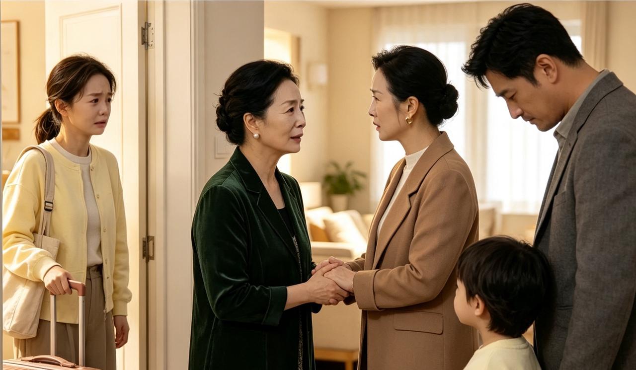 夫妻闹矛盾妻子回娘家，婆婆登门说的这几句话，才是最高级的婆媳智慧小两口过日子