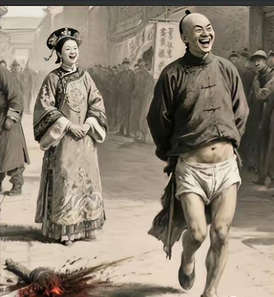 大太监安德海被杀后，慈禧本来很是愤怒，可在得知安德海死后被扒掉裤子，当街展示，笑