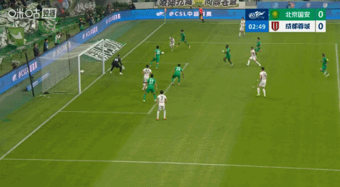 引人瞩目的京蓉大战，王子铭开场就浪费人奶奶级进球机会，令人失望至极。开场2分