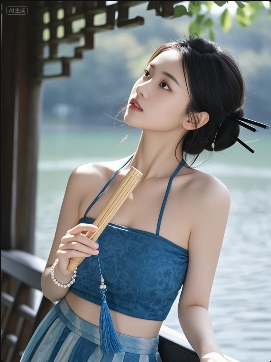 她的存在，是对“静美”最好的诠释