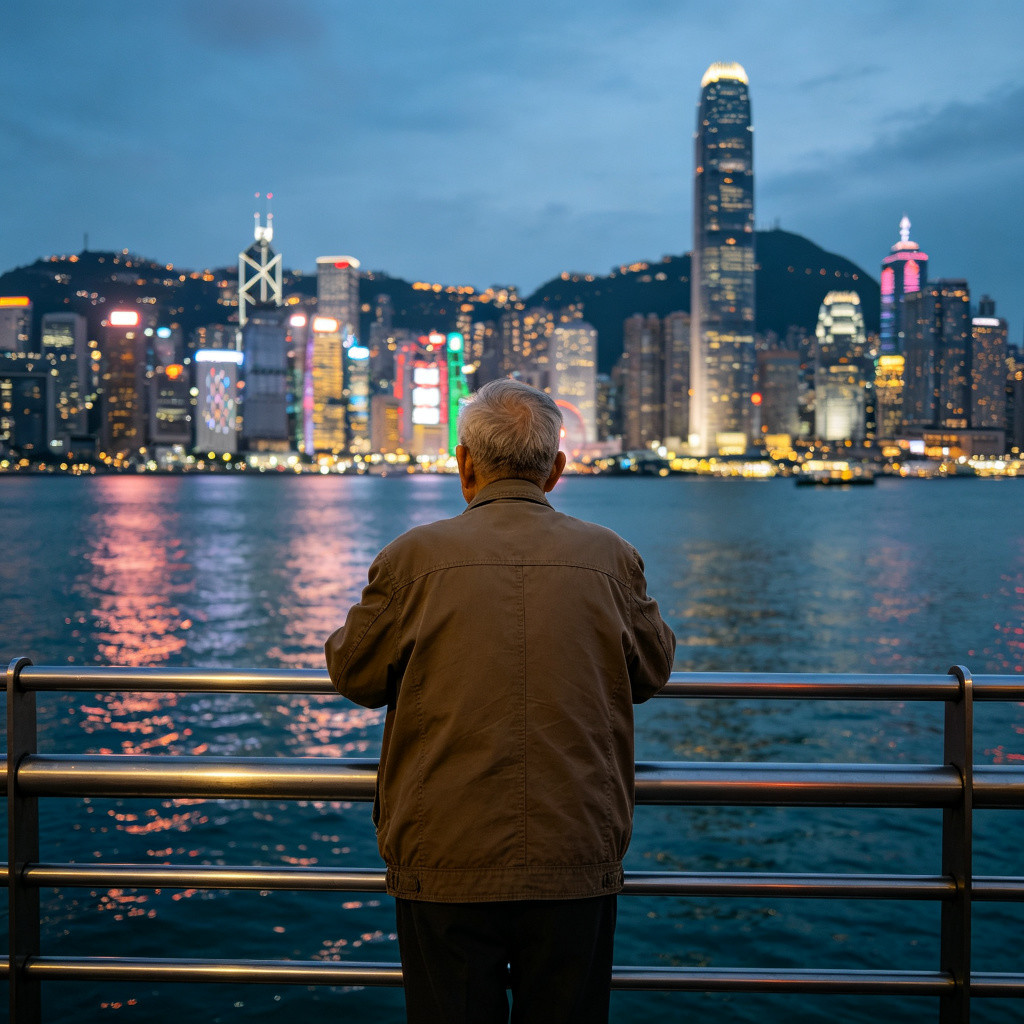 看到说董建华公祭仪式在港举行，我一下就想起去年第一次去香港那趟。我退休后办了港澳通行证，第一次去香港