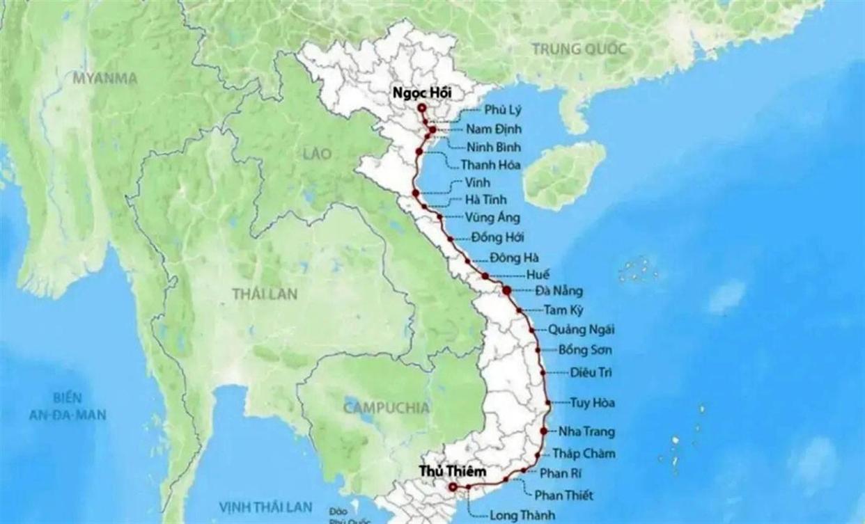 避华弃日，越南高铁的国运豪赌终是镜花水月2025年末，越南北南高铁项目看似尘