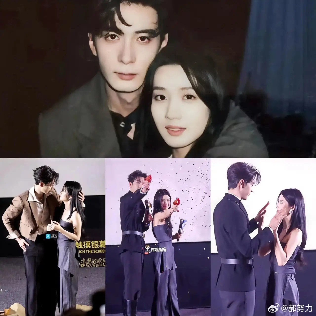 卢昱晓陈星旭这造型一出来。感觉瞬间坐不住了。不是因为他们没有cp感，而是他们居然