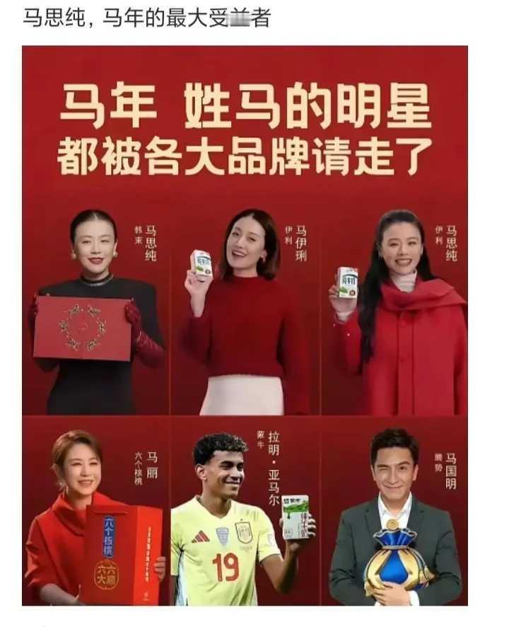 马思纯，马年最大的受益者