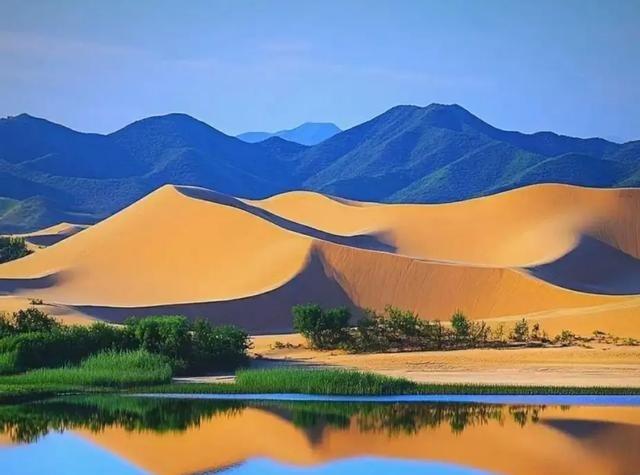 塔克拉玛干变''塔克拉玛湿''了！最近，位于塔克拉玛干沙漠边缘的和田市，迎来了