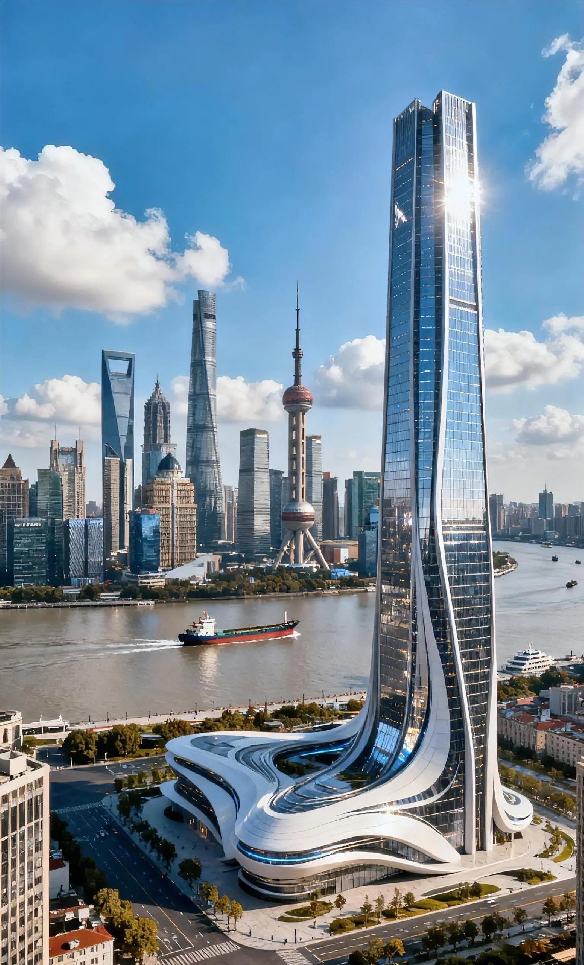 上海浦西要迎来自己的超高地标了。一直以来，上海的高楼天际线都被浦东“霸屏”，像上