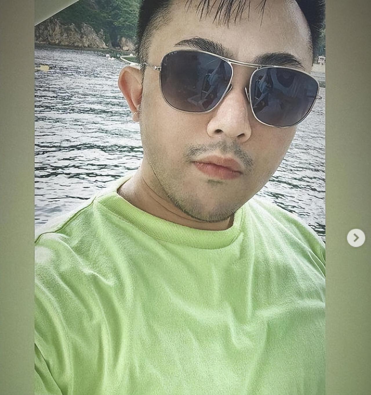 蔡天凤前夫的哥哥一脸痞相，图三的男子长相不同于常人。蔡天凤年纪轻轻，接触过各种各