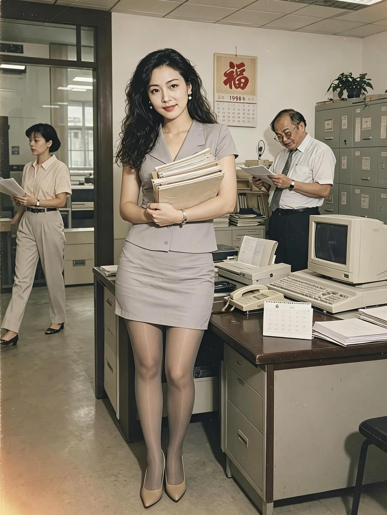 九十年代，深圳一家外资企业办公室里有位堪称最美的白领丽人，众人都唤她阿玲。她大